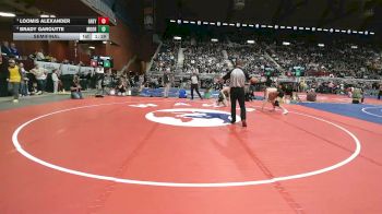 2A-157 lbs Semifinal - Loomis Alexander, Greybull/Riverside vs Brady Garoutte, Moorcroft