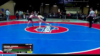 1A-150 lbs Cons. Semi - Michael Johnson, Charlton County vs Cole Page, East Laurens