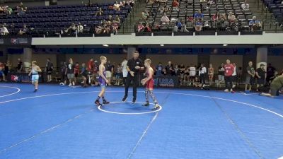 84 lbs Quarters - Alex Lobdell, Cowboy Wrestling Club vs Kaden Joustra, ISI Wrestling Club