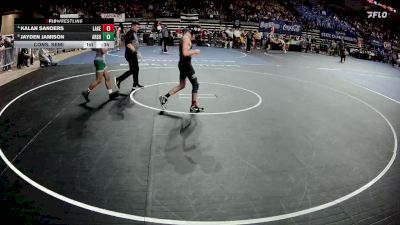 D 2 126 lbs Cons. Semi - Jayden Jamison, Archbishop Shaw vs Kalan Sanders, Lakeshore