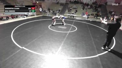 135 lbs Finals (2 Team) - Samantha Clark, Mat Thugs-n-Harmony vs Noa Omessi, Pink Panthers