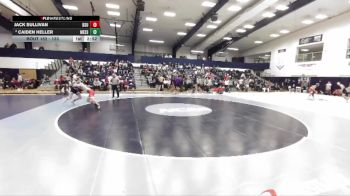 133 lbs Champ. Round 2 - Jack Sullivan, Bridgewater State vs Caiden Heller, Messiah