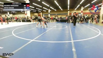 138 lbs Consi Of 8 #1 - Ricardo Fernandez, RGV Wrestling Club vs Bryce Grassi, Texas