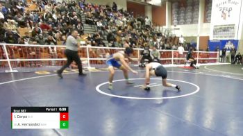 132 lbs Cons. Round 2 - AJ Hernandez, Bishop Amat vs Ivan Cerpa, Sonora (La Habra)