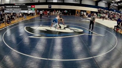 133 lbs Cons. Round 2 - Wesley Wydick, Merchant Marine vs Vincent Paolucci, York (pa)