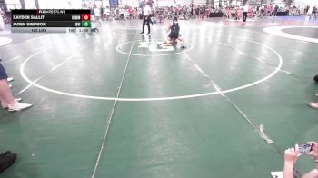 182 lbs Rr Rnd 1 - Xayden Sallit, Hammerin Hornets vs Jaden Simpson, Revival Orange