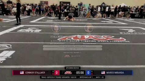 Marco Miranda vs Connor Stallmer 2025 ADCC Orlando Open/Youth Trials