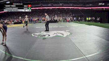 D4-106 lbs Champ. Round 1 - Danny Timms, Gobles vs Coleton Ernest, LeRoy Pine River