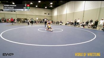 80 lbs Consi Of 4 - Oliver Littleton, Cajun Cowboys 14U vs Levi Charles, Mojo 14U