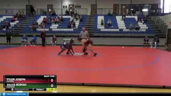 174 lbs Round 1 - Tyler Joseph, Chicago vs Julius Boimah, Dubuque