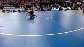 5A 144 lbs Cons. Round 2 - Gabriel Costanza, Bishop Kelly vs Conner Spaletta, Century