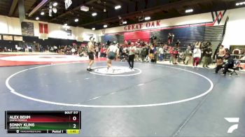 190 lbs Quarterfinal - Sonny Kling, Canyon Springs vs Alex Behm, Santa Monica