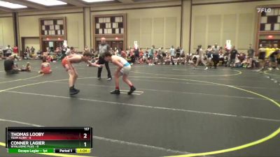 117 lbs Round 2 (6 Team) - Thomas Looby, Team Alien vs Conner Lagier, Wyalusing Plus