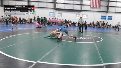 132 lbs Allday - Nolan Milton, BELIEVE TO ACHEIVE vs Collin Dalrymple, FCA LYNCHBURG