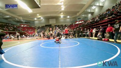49 lbs Final - Caid Wright, Caney Valley Wrestling vs ROWDY BLAKE, R.A.W.