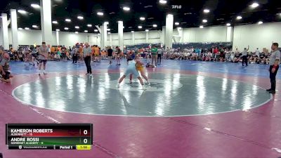 126 lbs Finals (8 Team) - Andre Rossi, Somerset Academy vs Kameron Roberts, Alburnett