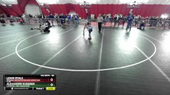 83 lbs Cons. Round 2 - Alexander Kuderer, LaCrosse Area Wrestlers vs Lewis Ryals, Monona Grove/McFarland Wrestling Club