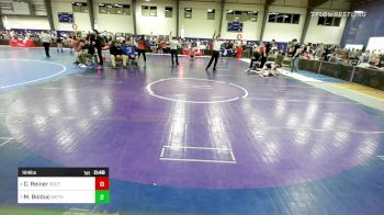 124 lbs Consi Of 4 - Colby Reiner, South County Waves vs Matthew Bolduc, Methuen