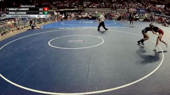 G 132 lbs Champ. Round 2 - Jenna Lassere, Lakeshore Girls vs Kinsley Lambert, Destrehan Girls