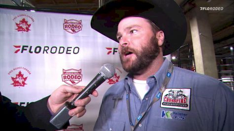 Night 3 Interview With Justin Miller - 2021 Canadian Finals Rodeo