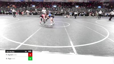 110-118.2 lbs Round Of 16 - Payton Agnell, Ground Zero Wrestling Club vs Anh Ngo, Charlies Angels (IL)