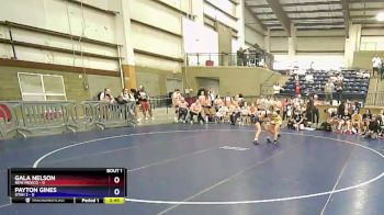 105 lbs Round 1 (3 Team) - Payton Gines, Utah 2 vs Gala Nelson, New Mexico