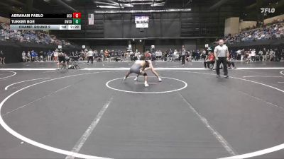 133 lbs Champ. Round 2 - Abraham Pablo, Arizona Christian University vs Tukker Boe, Dakota Wesleyan (S.D.)