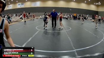 72 lbs Round 3 (10 Team) - Abel Driscoll, Reaper WC vs Matthew Bly, Mat Assassins