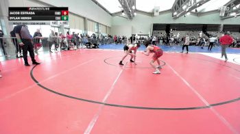 134-H lbs Round Of 16 - Jacob Estrada, Farmingdale vs Dylan Hersh, Edge Wrestling
