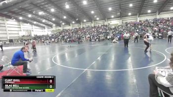 116 lbs Champ. Round 2 - Clint Gull, Stansbury vs Silas Bell, Green Canyon High School