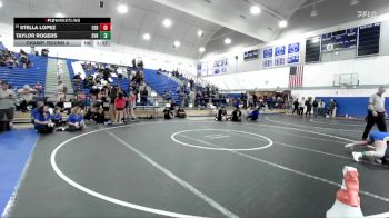 115 lbs Champ. Round 4 - Taylor Rogers, Sierra Vista/NV vs Stella Lopez, Cerritos