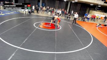138 lbs Cons. Round 5 - Orlando Castellano, Galesburg vs Jayden Cooper, Bourbonnais