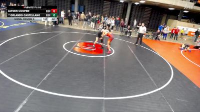 138 lbs Cons. Round 5 - Orlando Castellano, Galesburg vs Jayden Cooper, Bourbonnais