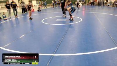 140 lbs Placement Matches (8 Team) - Aaron Huntoon, Black Fox Wrestling Team 1 vs Carter Still, Midwest Destroyers