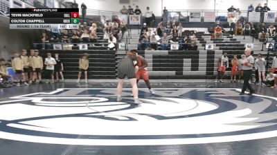 285 lbs Round 1 (16 Team) - Colton Chappell, Rockmart vs Tevin Mackfield, Callaway