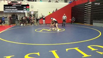 110 lbs Cons. Round 2 - Rylee Worrell, Solon vs Addison Nielsen, West Delaware