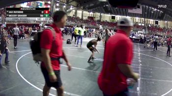 120 lbs Cons. Round 1 - Jax Rutjens, Elkhorn Valley vs McCoy Graser, Trojan Wrestling Club