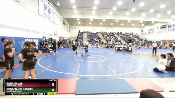 155 lbs 3rd Place Match - Sara Salas, Granite Hills WC vs Rosamarie Rangel, Santa Ana Valley