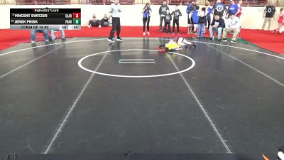 50_B lbs Consi Of 16 #2 - Vincent Switzer, Clarion Limestone vs Jerek Frisk, Franklin Regional