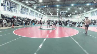 175 lbs Round Of 16 - Christian Lopez, Fairfield Warde vs James Dunkin, New Canaan