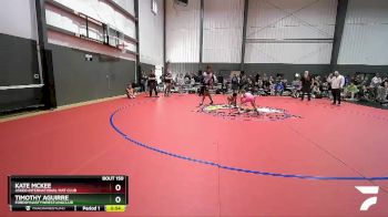 58-64 lbs Round 2 - Timothy Aguirre, FordDynastyWrestlingClub vs Kate McKee, Askeo International Mat Club