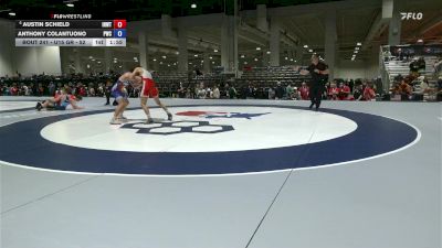 U15 GR - 57 lbs Champ. Round 3 - Austin Schield, Inland Northwest Wrestling Training Center vs Anthony Colantuono, Princeton Wrestling Club