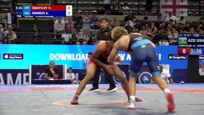 65 kg Final 1-2 - Huseyn Ismayilov, Azerbaijan vs Arseni Kikiniou, United States