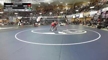 138 lbs Champ. Round 1 - Jeremy Willard, Mound City-Jayhawk Linn Hs vs Eli Moon, Burlingame Hs