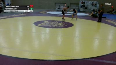 215 lbs Semifinal - Aiden Erickson, Caledonia/Houston vs Oakley Babb, LSH (LeSueur/Henderson)