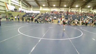 120 lbs Quarterfinal - Mason Carlson, Sanderson Wrestling Academy vs Jeremy Lengas, North Sevier Wolf Pack