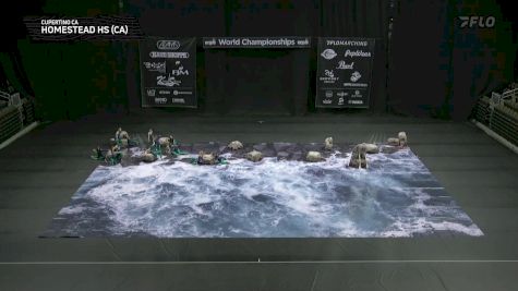 Homestead HS (CA) "Cupertino CA" at 2025 WGI Guard World Championships