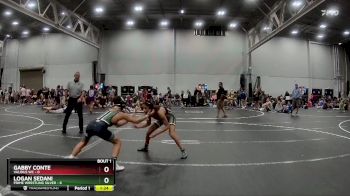 106 lbs Semis (4 Team) - Gabby Conte, Validus WC vs Logan Sedani, Prime Wrestling Silver