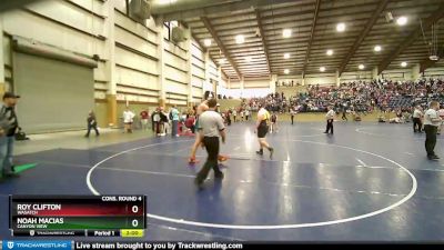 285 lbs Cons. Round 4 - Noah Macias, Canyon View vs Roy Clifton, Wasatch