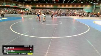 157 lbs Cons. Round 2 - Julius Spino, Madras vs Connor Bell, Vanden